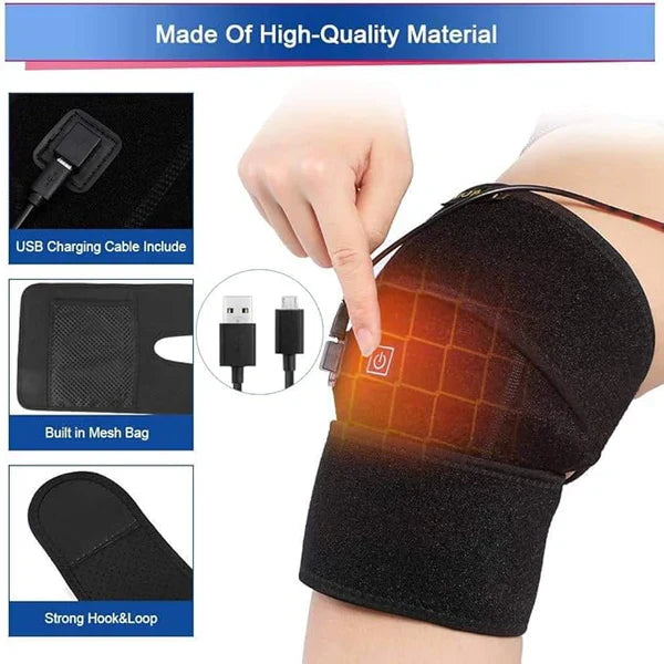 Relieve Knee Pain with the Heated Knee Therapy Wrap