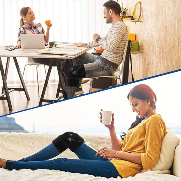 Relieve Knee Pain with the Heated Knee Therapy Wrap