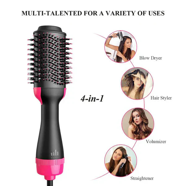 3-in-1 Hair Dryer & Volumizing Brush – Salon-Quality Styling at Home
