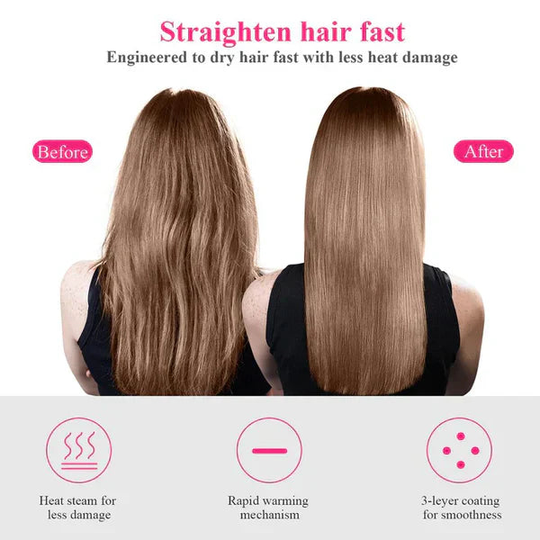 3-in-1 Hair Dryer & Volumizing Brush – Salon-Quality Styling at Home