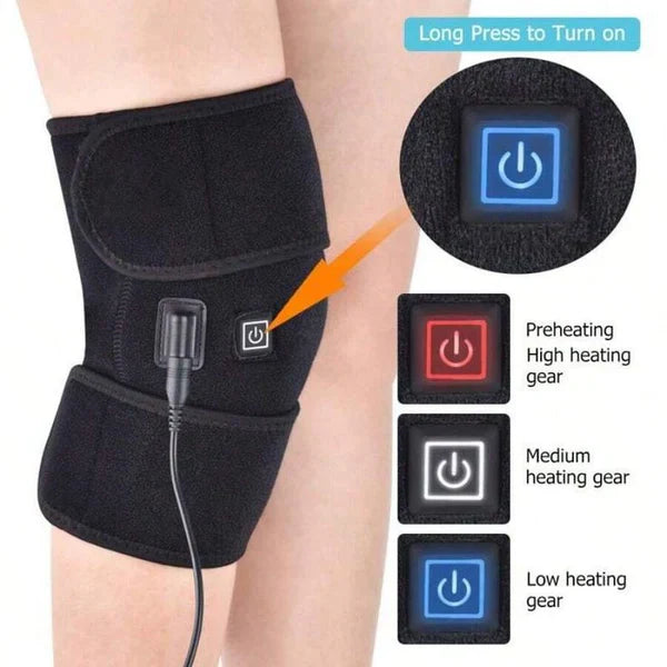 Relieve Knee Pain with the Heated Knee Therapy Wrap
