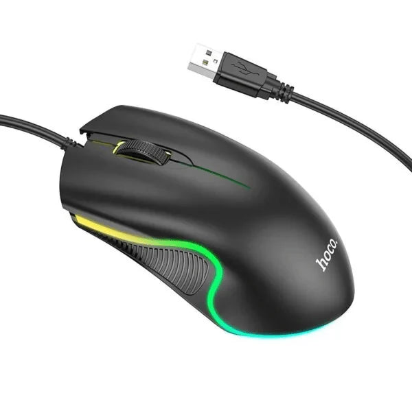 Hoco GM19 Luminous Wired Gaming Mouse