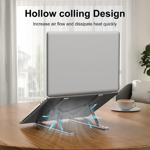 Portable & Foldable Aluminum Laptop Stand