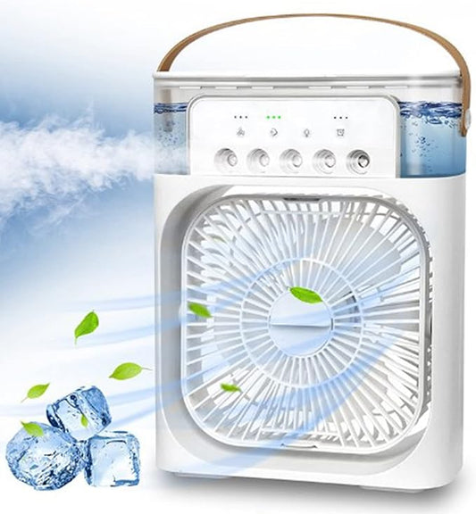 Portable Air Cooler Fan with Ice Cooling & Humidification