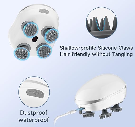 Electric Scalp & Head Massager – Relaxation at Your Fingertips